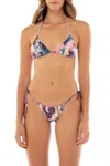 Agua Bendita Valle And Aldana Eter Bikini Set In Multi In Multi