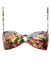 Agua Bendita Ventura Angelous Bikini Top In Pink