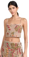 Agua Bendita Vicky Tile Top Multicolor In Multicolor