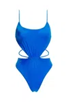 Agua Bendita Wats Nadine One Piece Blue In Blue