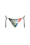 Agua Bendita Wats Reversible Aldana Bikini Bottom In Multi