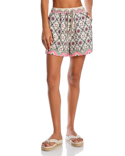 Agua Bendita Watts Palms Shorts - Exclusive In Multicolor