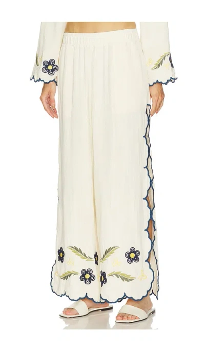 Agua Bendita Winter Pants In White