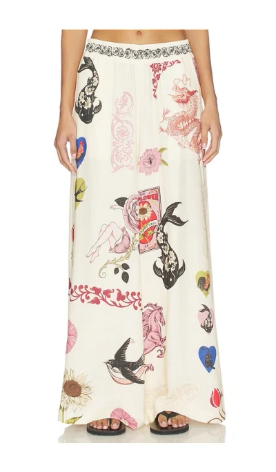 Agua Bendita Winter Pants In White