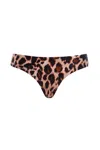 Agua Bendita Women Audrey Bottom In Chocolate In Gold