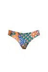Agua Bendita Audrey Tile Bikini Bottoms In Multi