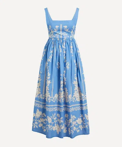 Agua Bendita Women's Barbara Madera Dress In Blue