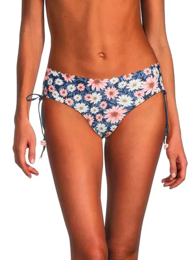 Agua Bendita Ross Bottom In Blue Multi