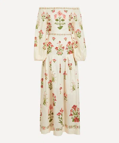 Agua Bendita Women's Senlis Canna Maxi Dress In Multi