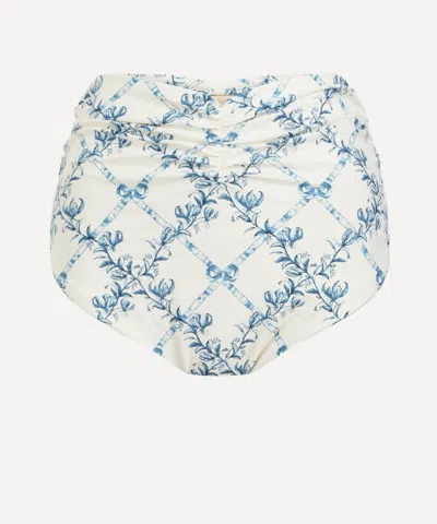 Agua Bendita Women's Vaiven Gloriosa Bikini Bottoms In White
