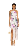 Agua Bendita X Revolve Allis Midi Dress In White