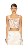 Agua Bendita X Revolve Connie Tank Top In 混合碎花