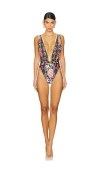 Agua Bendita X Revolve Ellis One Piece In Floral Multi