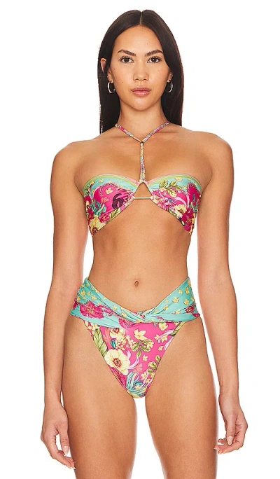 Agua Bendita X Revolve Ermna Top In Foulard Floral