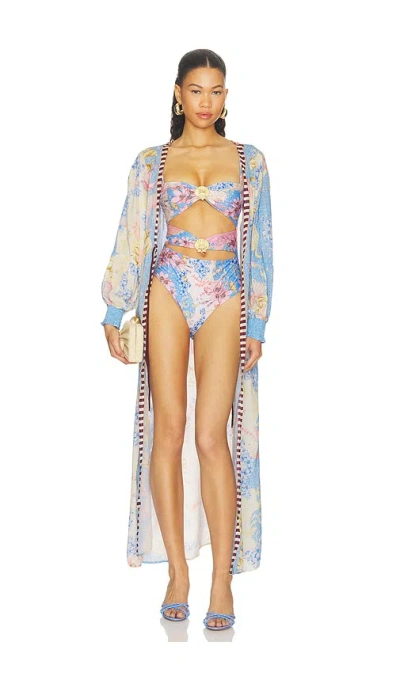 Agua Bendita X Revolve Isabelle Tunica Robe In Multi