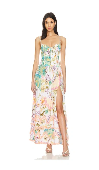 Agua Bendita X Revolve Lana Maxi Dress In Shan Floral