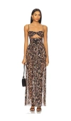 Agua Bendita X Revolve Malay Maxi Dress In Black