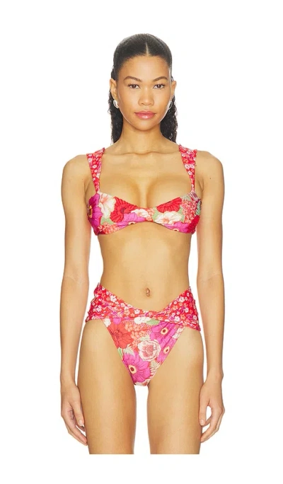 Agua Bendita X Revolve Malory Bandeau Top In Pink