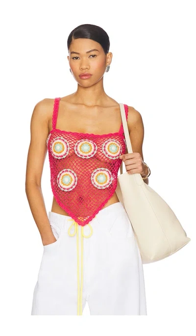 Agua Bendita X Revolve Melissa Maxi Scarf In Multi