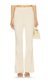 Agua Bendita X Revolve Monike Pants In Beige