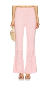 Agua Bendita X Revolve Monike Pants In Blush