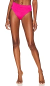 Agua Bendita X Revolve Penelope Bikini Bottom In Fuschia