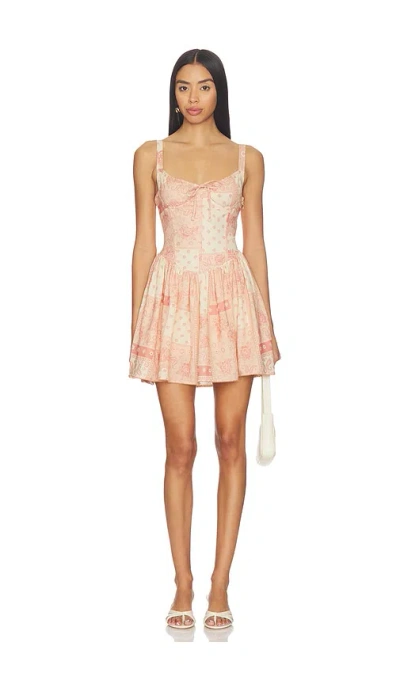 Agua Bendita X Revolve Spring Mini Dress In Pink