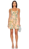 Agua Bendita X Revolve Spring Mini Dress In Shan Floral