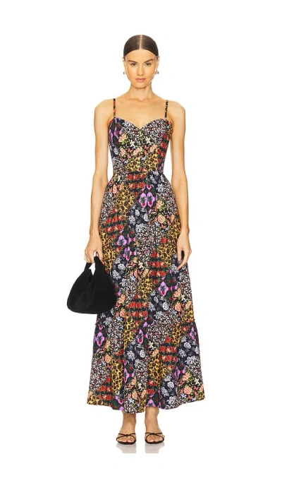 Agua Bendita X Revolve Suzie Maxi Dress In Purple,red
