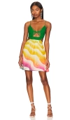 Agua Bendita X Revolve Tess Mini Dress In Solaris Shimmer