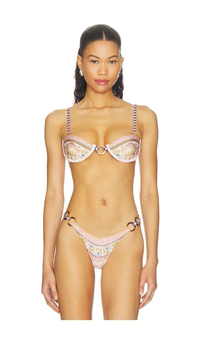Agua Bendita X Revolve Tiffy Underwire Top In Purple