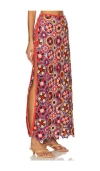 Agua Bendita X Revolve Tove Maxi Skirt In Brick