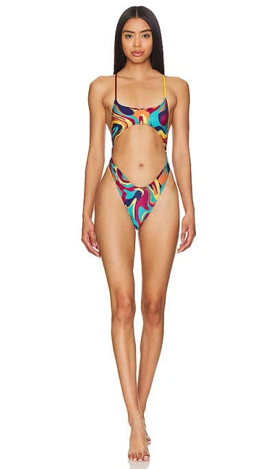 Agua Bendita X Tropic Of C Tamara One Piece In Multi