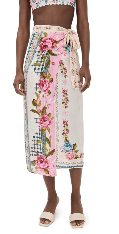 Agua Bendita Zinna Meraki Skirt Multicolor