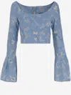 Agua By Agua Bendita Limoncillo Lymanopoda Short Top