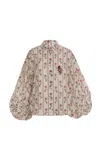 Agua By Agua Bendita Agar Puff-sleeve Top