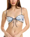 Agua By Agua Bendita Margaret Cometa Bikini Top