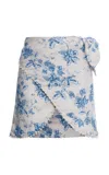 Agua By Agua Bendita Agustina Bougainvillea Pareo In Blue