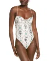 Agua By Agua Bendita Ebano Alhaja One Piece In White