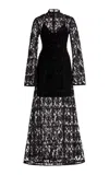 Agua By Agua Bendita Arcilla Lace Maxi Dress