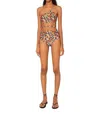 Agua By Agua Bendita Azucena La Fania Noche Bikini Top In Multi Color In Multi
