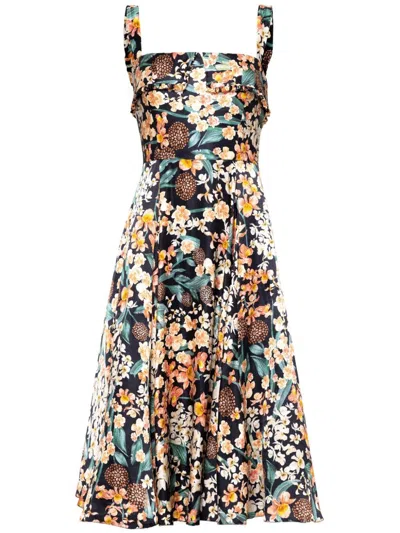 Agua By Agua Bendita Bocaccio Dress In Black