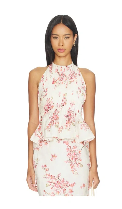 Agua By Agua Bendita Ca?a Cauca Top In White