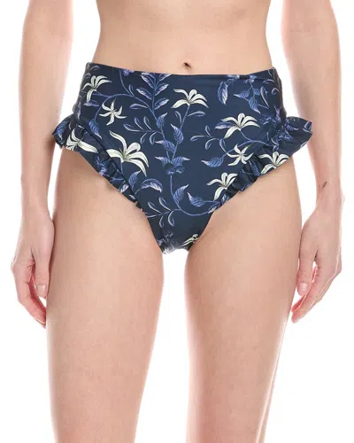 Agua By Agua Bendita Cafe Bikini Bottom In Blue