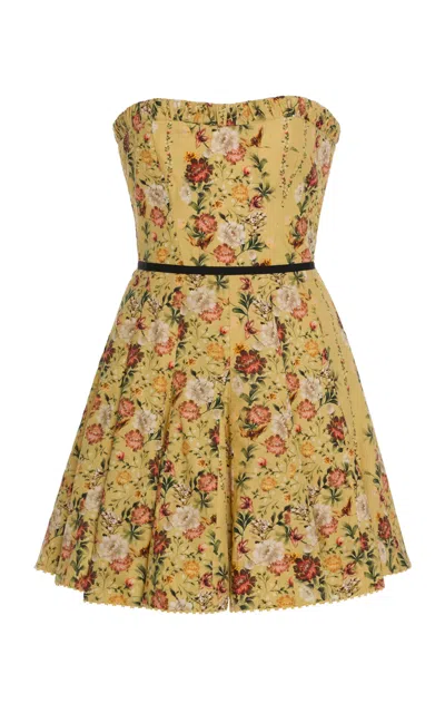 Agua By Agua Bendita Caudal Strapless Mini Dress
