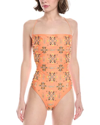 Agua By Agua Bendita Chivas One-piece In Orange