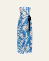 Agua By Agua Bendita Cinefila Maxi Dress In Madera