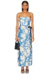 Agua By Agua Bendita Cinefila Maxi Dress In Multicolor