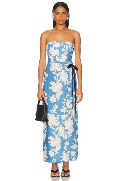 Agua By Agua Bendita Cinefila Maxi Dress In Multicolor