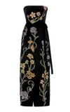 Agua By Agua Bendita Cinefilia Strapless Maxi Dress